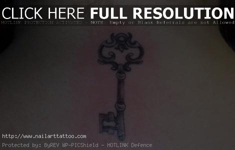 Old Key Tattoos Designs