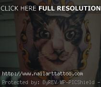 Old School Cat Tattoos