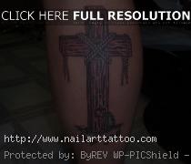 Old Wooden Cross Tattoos