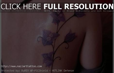 Orchid Flower Tattoos Designs