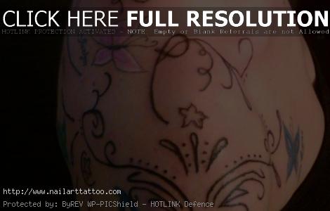 Over The Shoulder Tattoos For Women