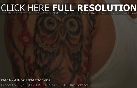 Owl Tattoos Design Meaning