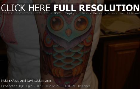 Owl Tattoos Designs Meanings