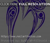 Owl Tribal Tattoos Designs