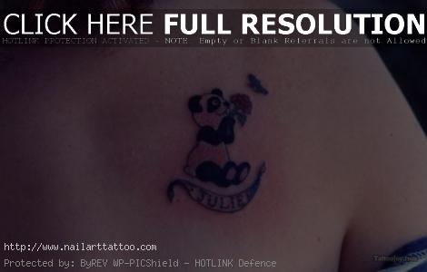 Panda Bear Tattoos Designs