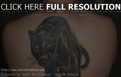 Panther Tattoos For Women