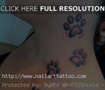 Paw Print Designs For Tattoos