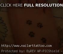 Paw Prints Tattoos Pictures