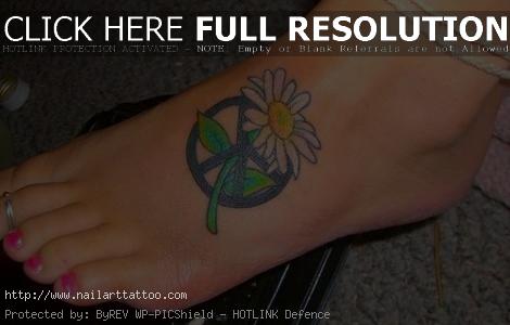 Peace Sign Tattoos Designs