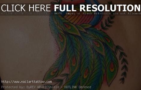 Peacock Tattoos Designs For Women