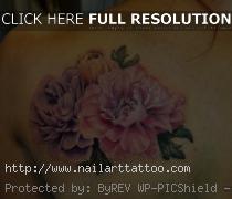 Peony Flower Tattoos Designs