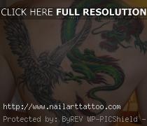 Phoenix Back Tattoos For Men