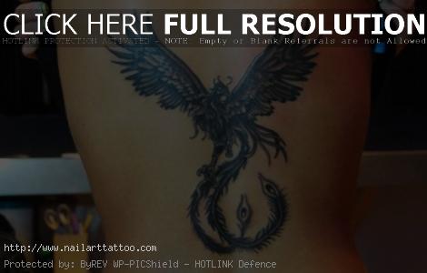 Phoenix Bird Tattoos For Women