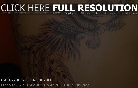 Phoenix Bird Tattoos Pictures