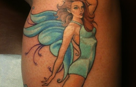 Pin Up Fairy Tattoos