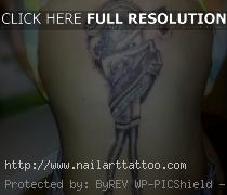 Pin Up Girl Tattoos On Ribs