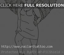 Pin Up Girl Tattoos Stencils