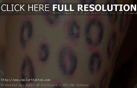 Pink Leopard Print Tattoos