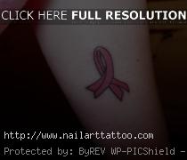 Pink Ribbon Tattoos Designs Pictures