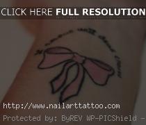 Pink Ribbon Tattoos Pictures