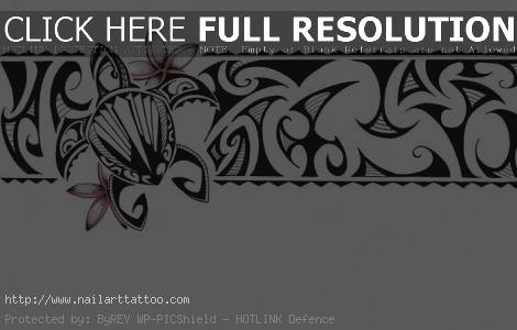 Polynesian Band Tattoos Designs