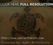 Polynesian Sea Turtle Tattoos