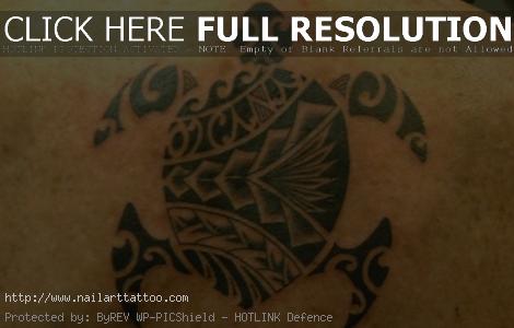 Polynesian Sea Turtle Tattoos
