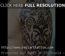Polynesian Tattoos Half Sleeve