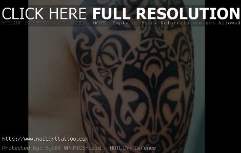 Polynesian Tattoos Half Sleeve