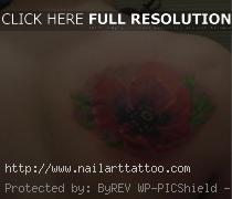 Poppy Flower Tattoos Designs