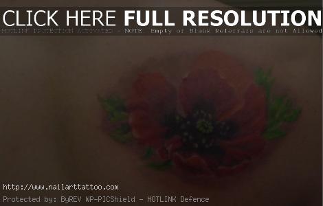 Poppy Flower Tattoos Designs