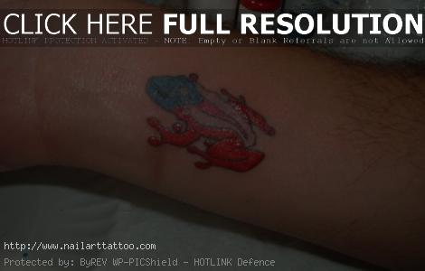 Puerto Rican Flags Tattoos