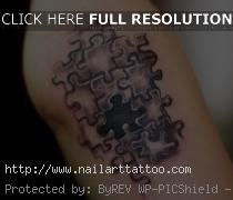 Puzzle Piece Tattoos Designs