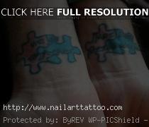 Puzzle Tattoos For Couples