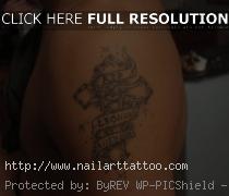 R.I.P Tattoos On Forearm