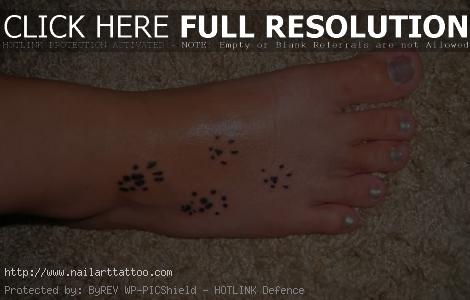 Rat Paw Print Tattoos