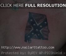 Rebel Flag Tattoos Designs