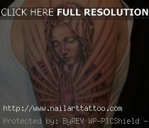 Religious Tattoos Virgin Mary
