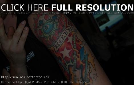 Rock N Roll Tattoos Designs