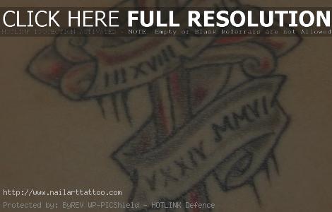 Roman Catholic Cross Tattoos