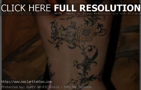Rose And Vine Tattoos