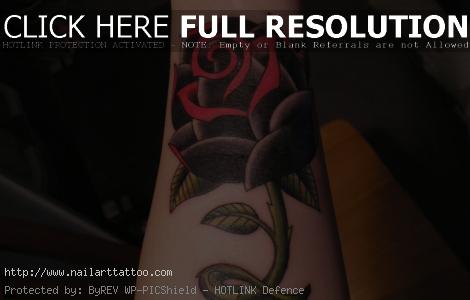 Rose Bud Tattoos Designs