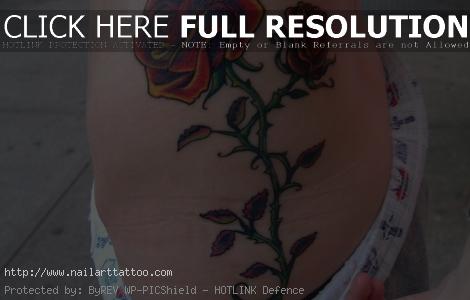 Rose Tattoos For Girls