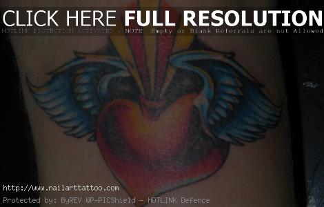 Sacred Heart Tattoos Images