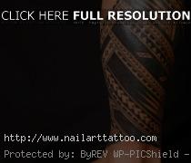 Samoan Ankle Tattoos Designs