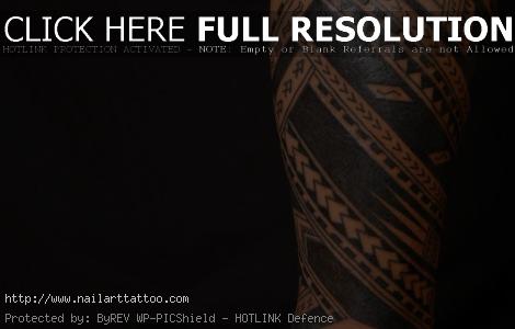 Samoan Ankle Tattoos Designs