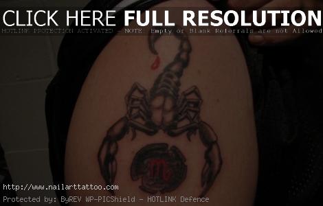 Scorpio Tattoos For Men