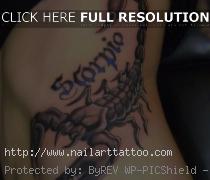 Scorpio Zodiac Tattoos Designs Girls