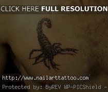 Scorpion Tattoos Designs For Men