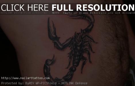 Scorpion Tattoos Pictures Gallery